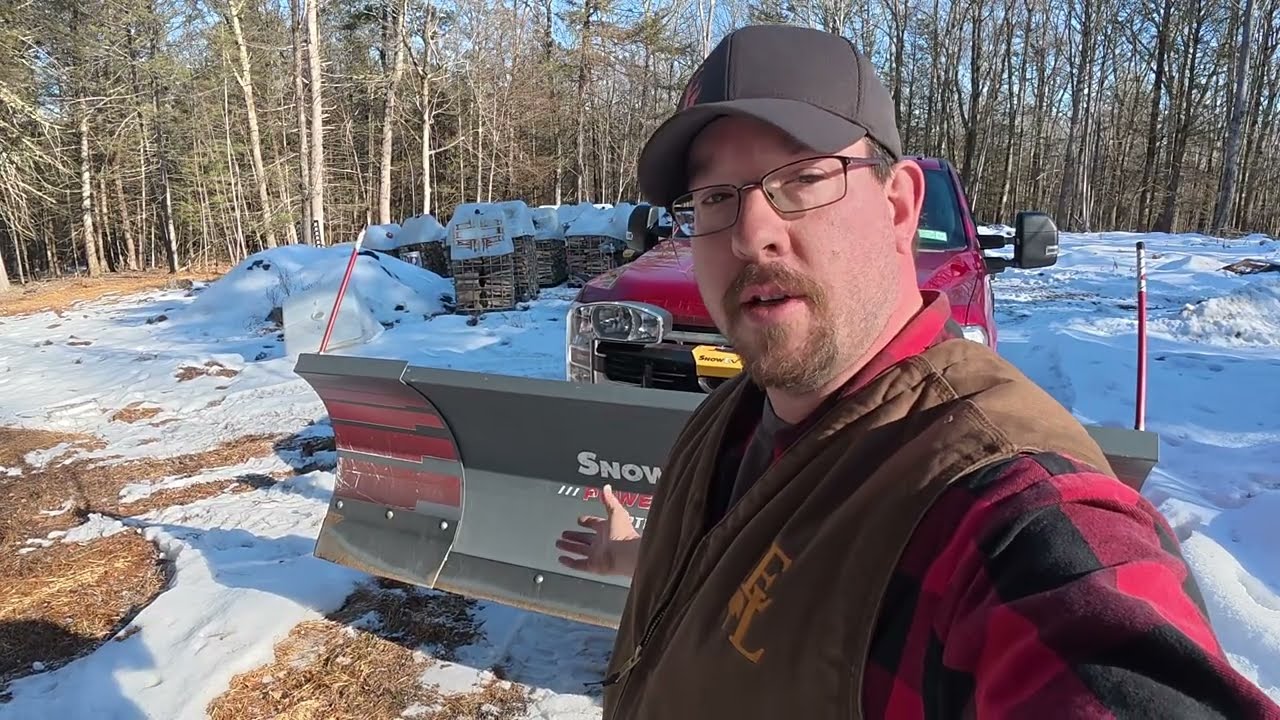 Как снять и установить снегоуборочный отвал Snow Ex Power Plow
