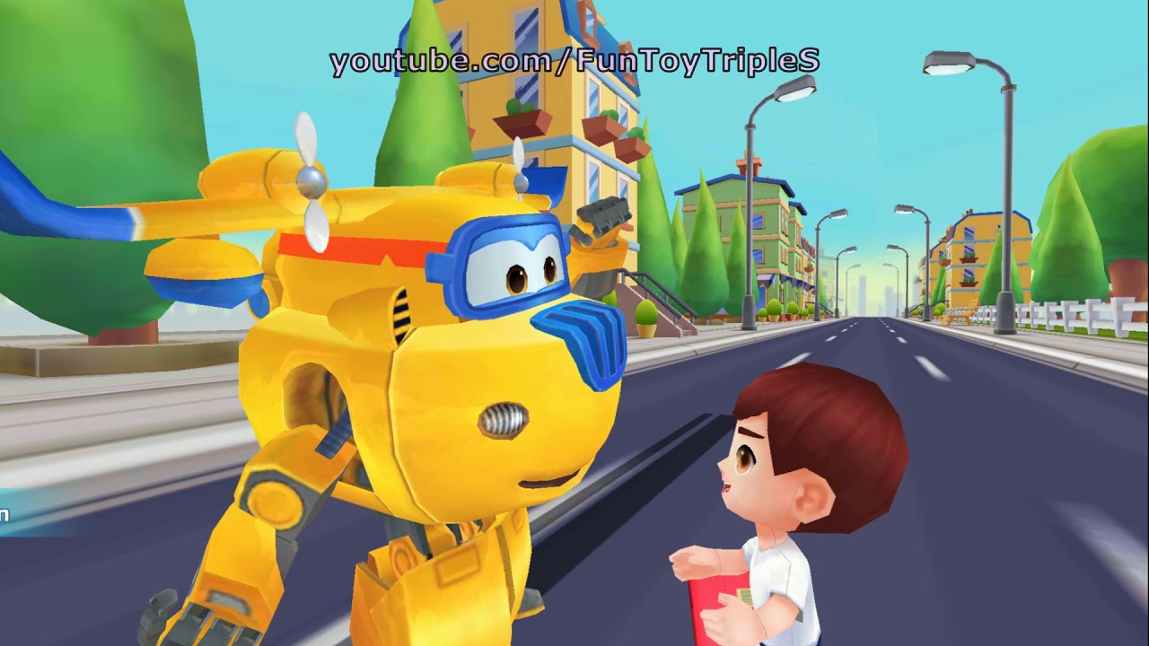 Super Wings : Jett Run (Full Screen) #4 Doonie | London