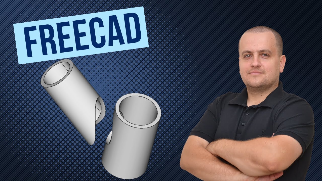 FreeCAD Połączenie Rur (i nie tylko)