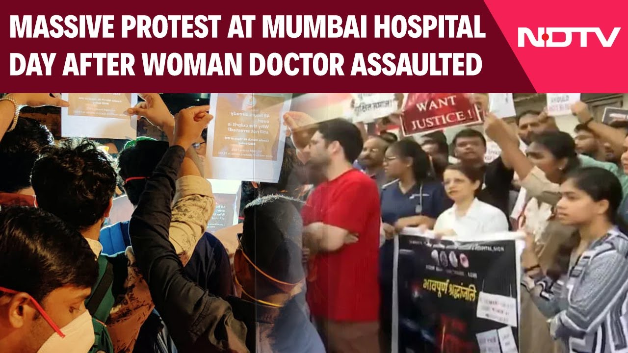 Sion Hospital News | Massive Protest At Mumbai Hospital Day After Woman Doctor Assaulted
