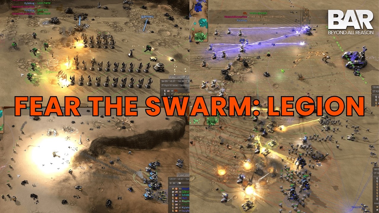 LEGION Meta Is Bonkers - High OS Beyond All Reason Gameplay