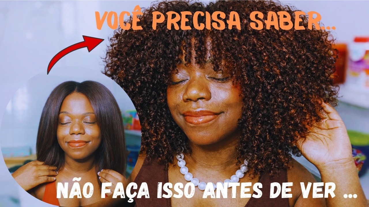 NÃO ALISE ANTES DE VER ESSE VIDEO 😱TUDO O QUE NÃO TE CONTAM #cabelocrespo #cachos #transiçãocapilar