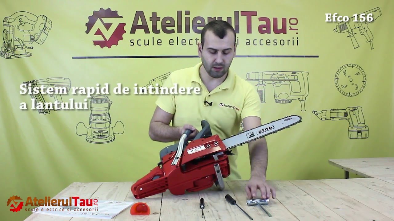 Motofierastrau Efco 156 - AtelierulTau.ro - Wunder Haff