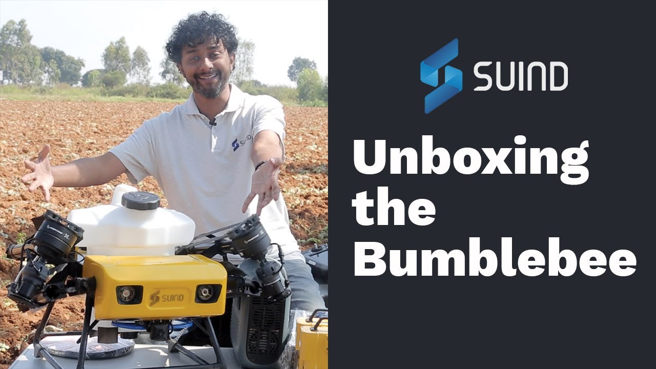 Bumblebee Unboxing 🚀 The Ultimate Precision Agriculture Drone!