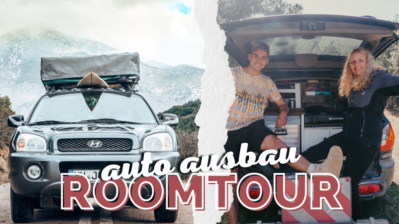 Hyndai Santa Fe - ROOMTOUR | Ultimativer Autoausbau mit Dachzelt | kommandofrei