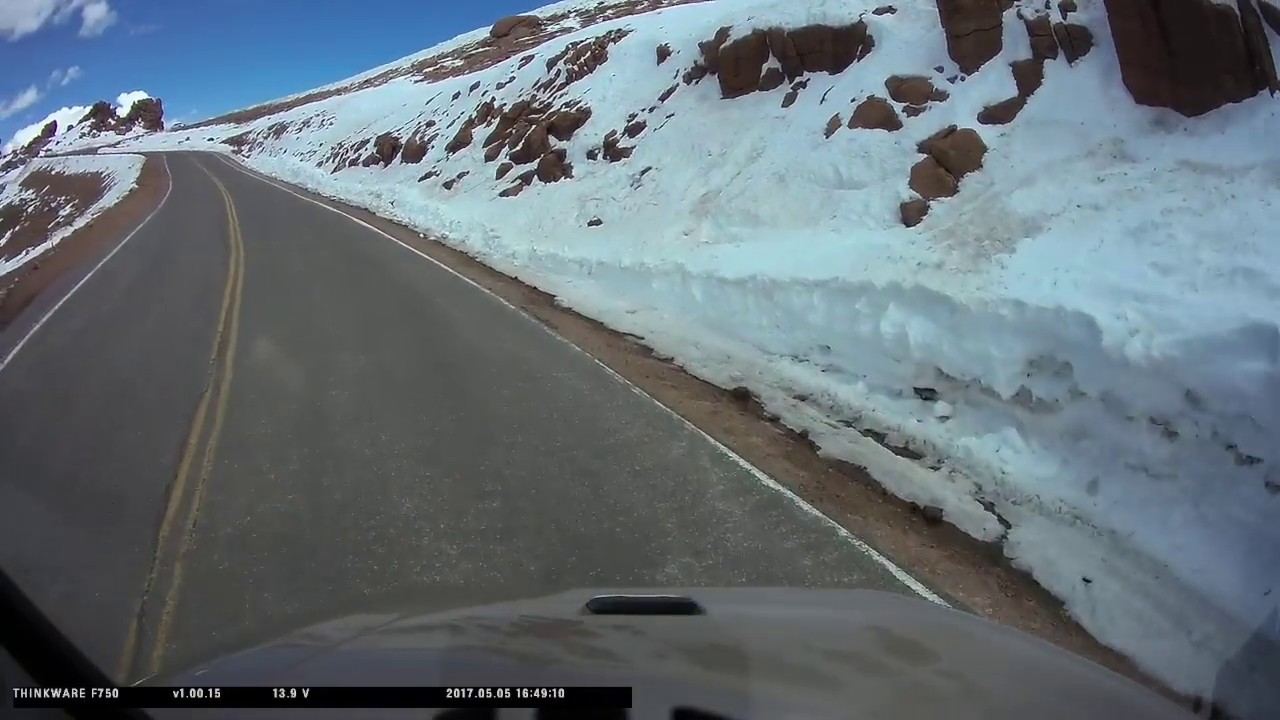 Pike's Peak Drive with our Freightliner Sportchassis (aka 