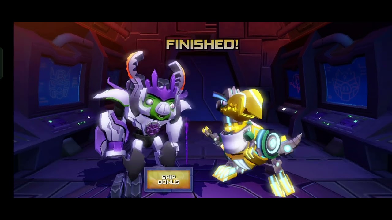 Dark Megatron Gameplay Max Level! ANGRY BIRDS TRANSFORMERS ™.