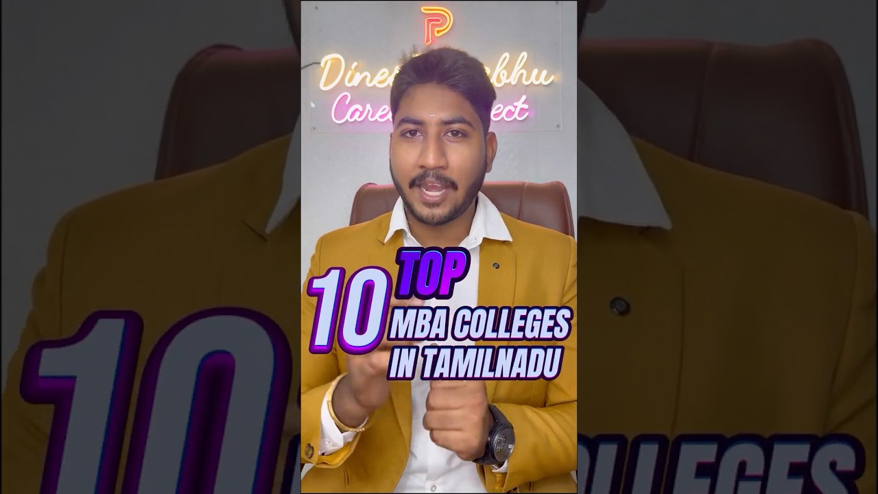 Top 10 MBA Colleges in Tamilnadu-2025|Placements Record|NIRF|Dineshprabhu#mba#topmbacolleges#nirf