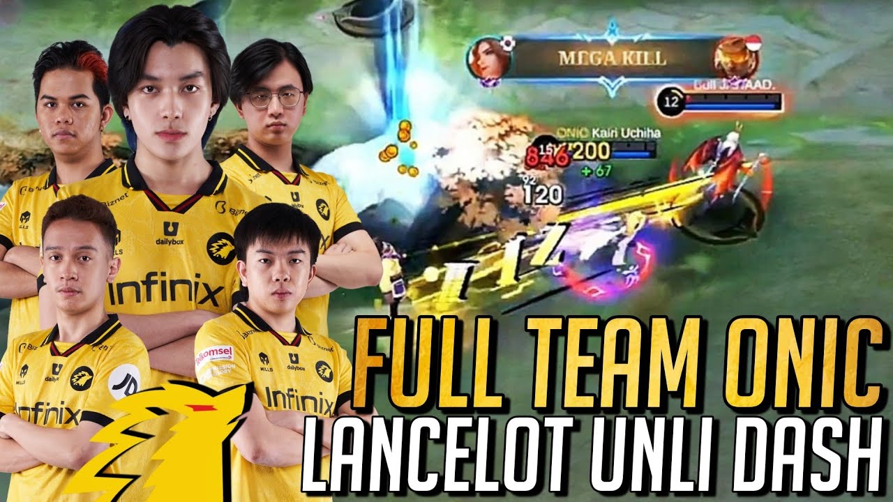 ВОТ КАК Я МАКСИМИЗИРУЮ РЫВОК ЛАНСЕЛОТА | ПОЛНЫЙ СОСТАВ TEAM ONIC MPL!