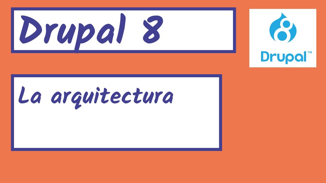Drupal tutorial espa&ntilde;ol | La arquitectura de Drupal 8