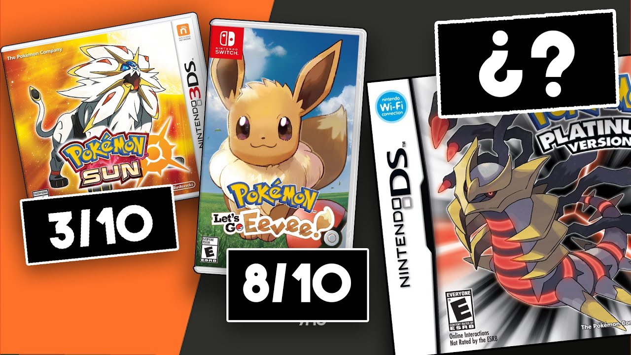 PUNTUANDO TODOS LOS JUEGOS DE POKEMON!