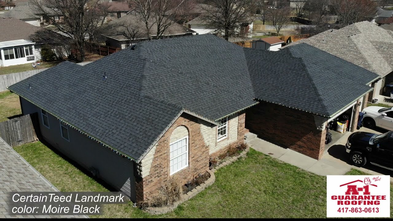 CertainTeed Landmark - Moire Black vid 1