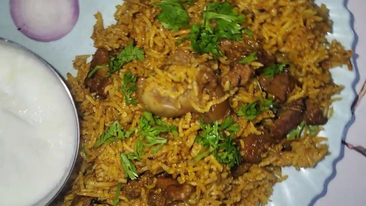 Delicious Mutton Biryani 