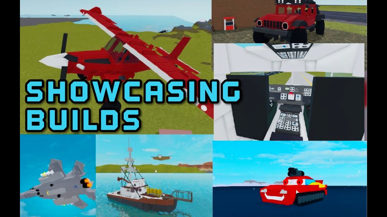 Showcasing my builds | Plane Crazy | Roblox