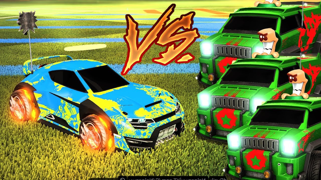 HOGATY VS EKIPA - 3VS1 - ROCKET LEAGUE - ZACZYNAMY NOWY SEZON + AKTUALIZACJA #01 [PC/HD]