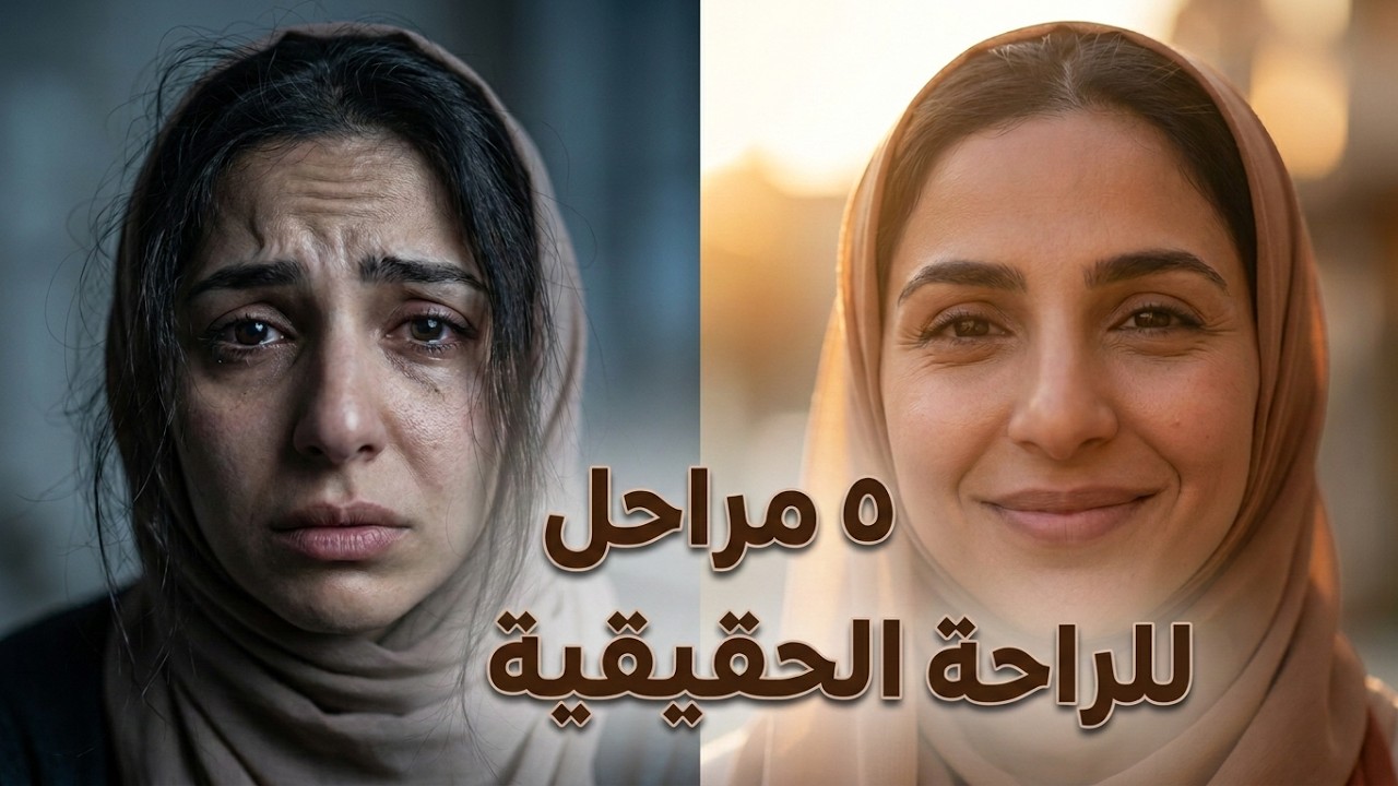 ليه بتهربي من الألم؟ رحلة الـ 5 مراحل للشفاء النفسي اللي هتغير حياتك