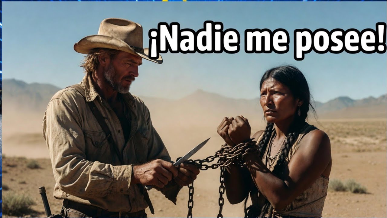 ¡EL VAQUERO QUE LIBERÓ A LA GUERRERA APACHE AL AMANECER!  PODRÁ EL AMOR ROMPER LAS CADENAS DEL PASAD