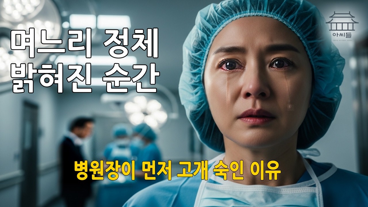 하녀처럼 살던 며느리… 병원장이 먼저 고개 숙였다 |수면동화|오디오북|밤에듣는 옛날이야기|감동실화|