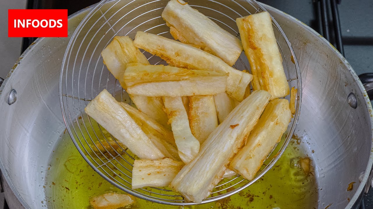 Рецепт картофеля фри из маниоки | Как приготовить картофель фри из маниоки | Infoods