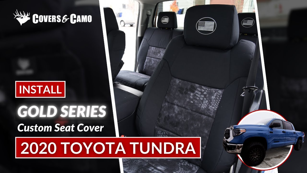 2020 Toyota Tundra Seat Cover Installation