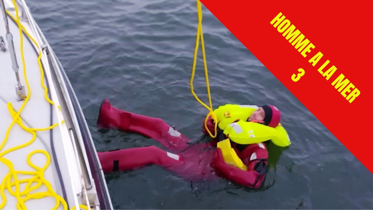 TEST D'EQUIPEMENT DE SURVIE ET DE REPECHAGE :  Homme à la mer 3/3 Les enquêtes Nomades  # 11