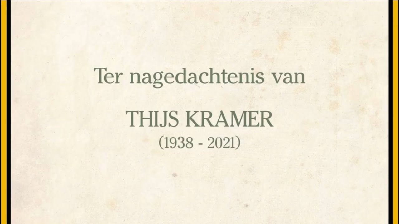 ★ Thijs Kramer dirigeert BRAHMS - Selig sind ★ © TK & EK