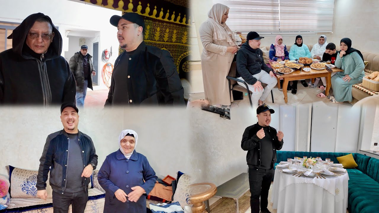 الحاج شكراتو نسيبتو لالة حادة 🤲 وقالك عينيه كبيرة 😅 شنو واقع؟⁉️