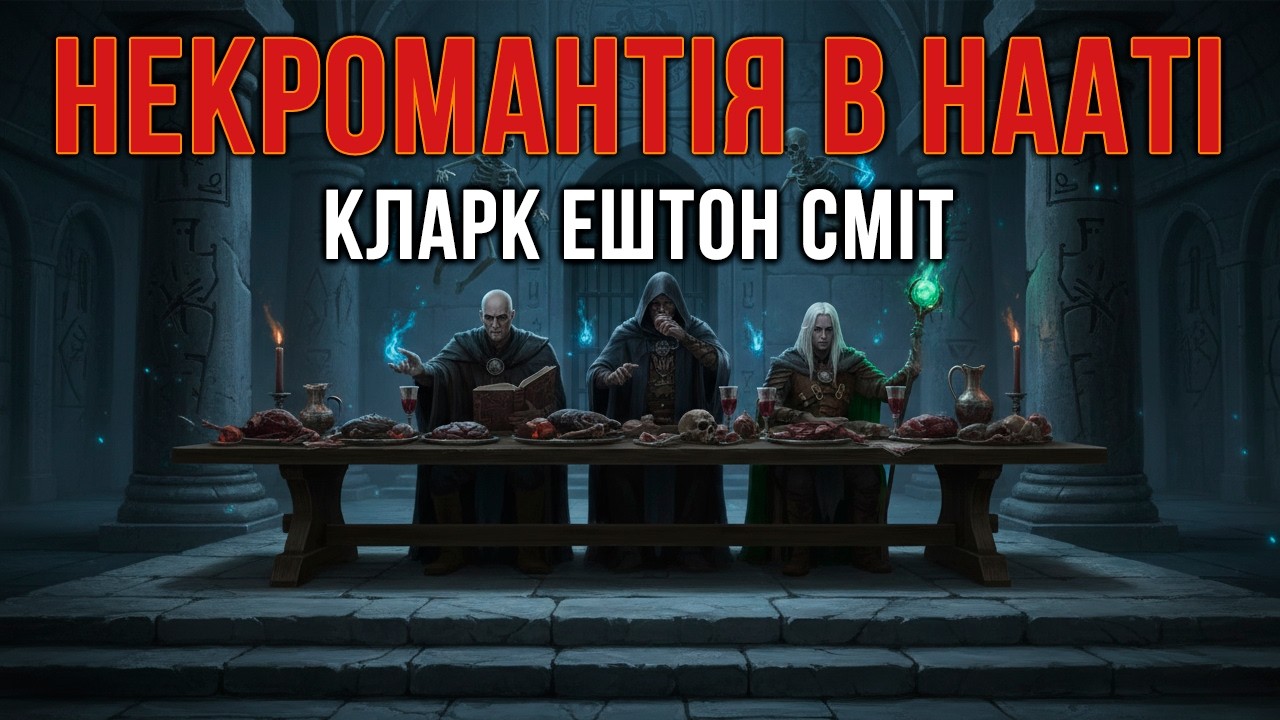 Кларк Ештон Сміт - Некромантія в Нааті #аудіокнигиукраїнською #міфи  #жахи #містика #пригоди