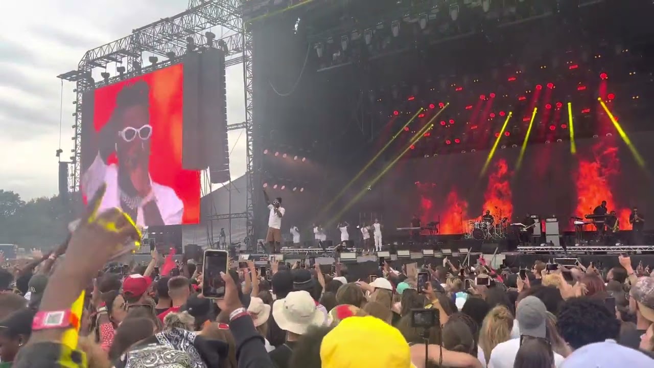 BURNA BOY - GBONA (Live performance in les Ardentes - July 2022)