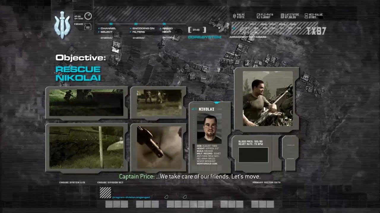 CALL OF DUTY  4  Modern Warfare : RESCUE NIKOLAI