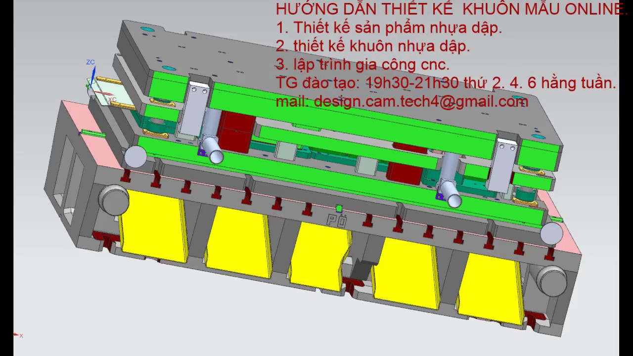hướng dẫn thiết kế khuôn dập liên hoàn bài 6.
