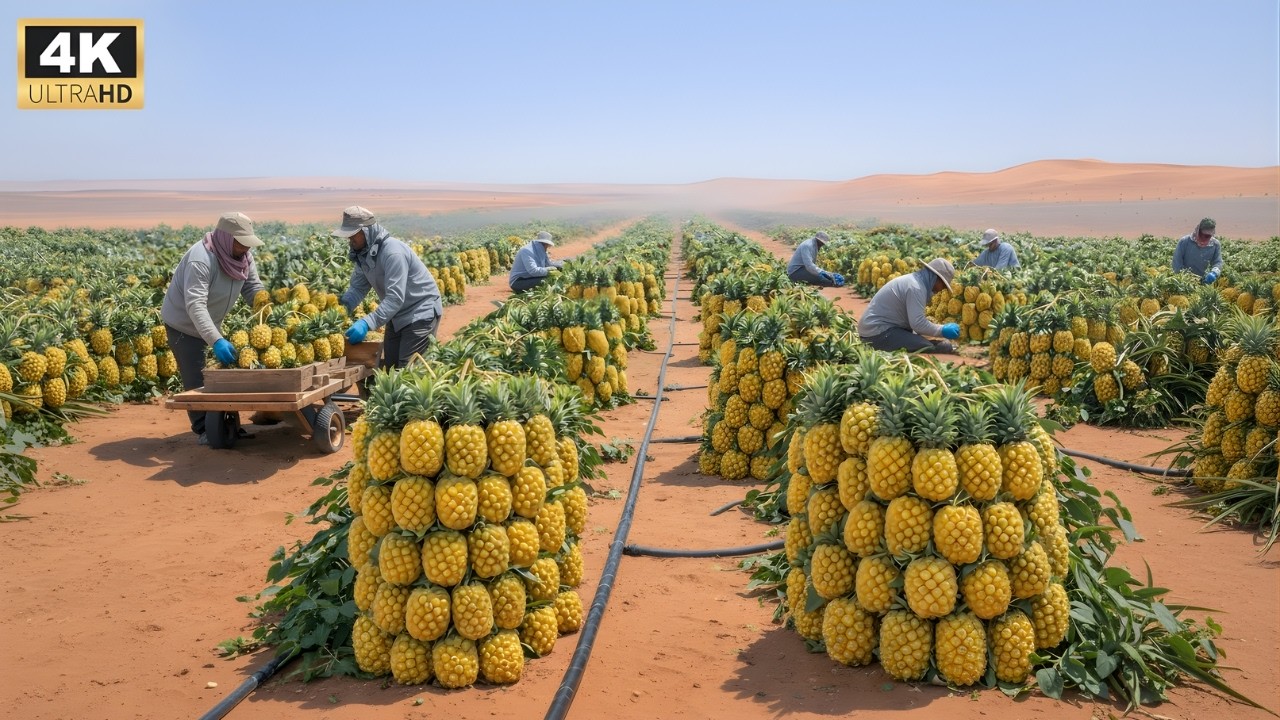 They Tried Growing Pineapples in the Desert — What Happened Next Shocked Farmers