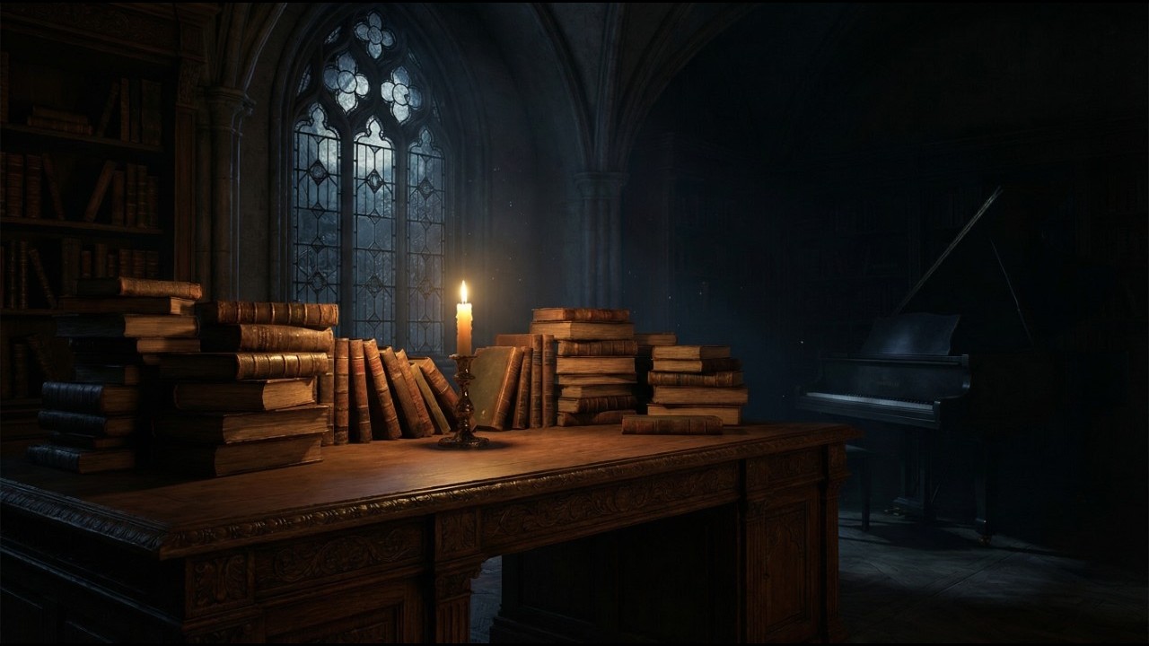 Dark Ambient Piano for Intense Studying & Late Night Work