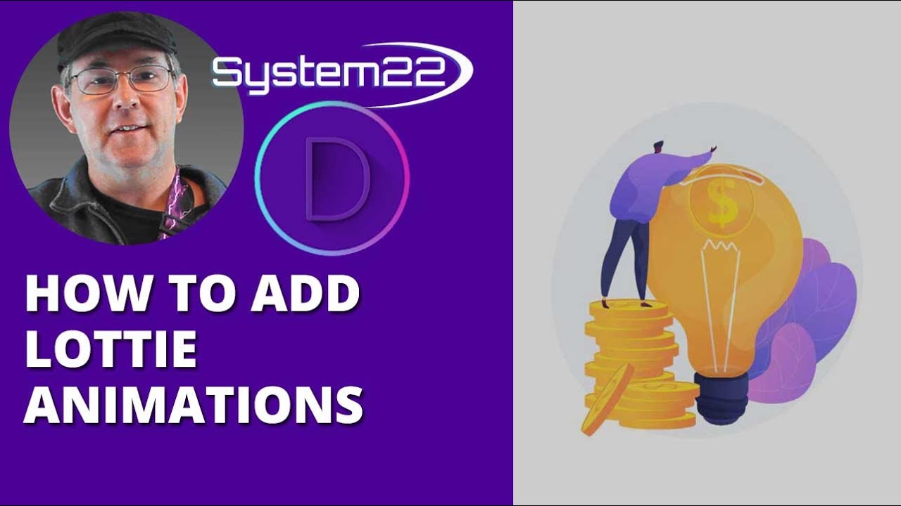 Divi Theme Add Lottie Animations With Divi Supreme Mudules Plugin 👈👍