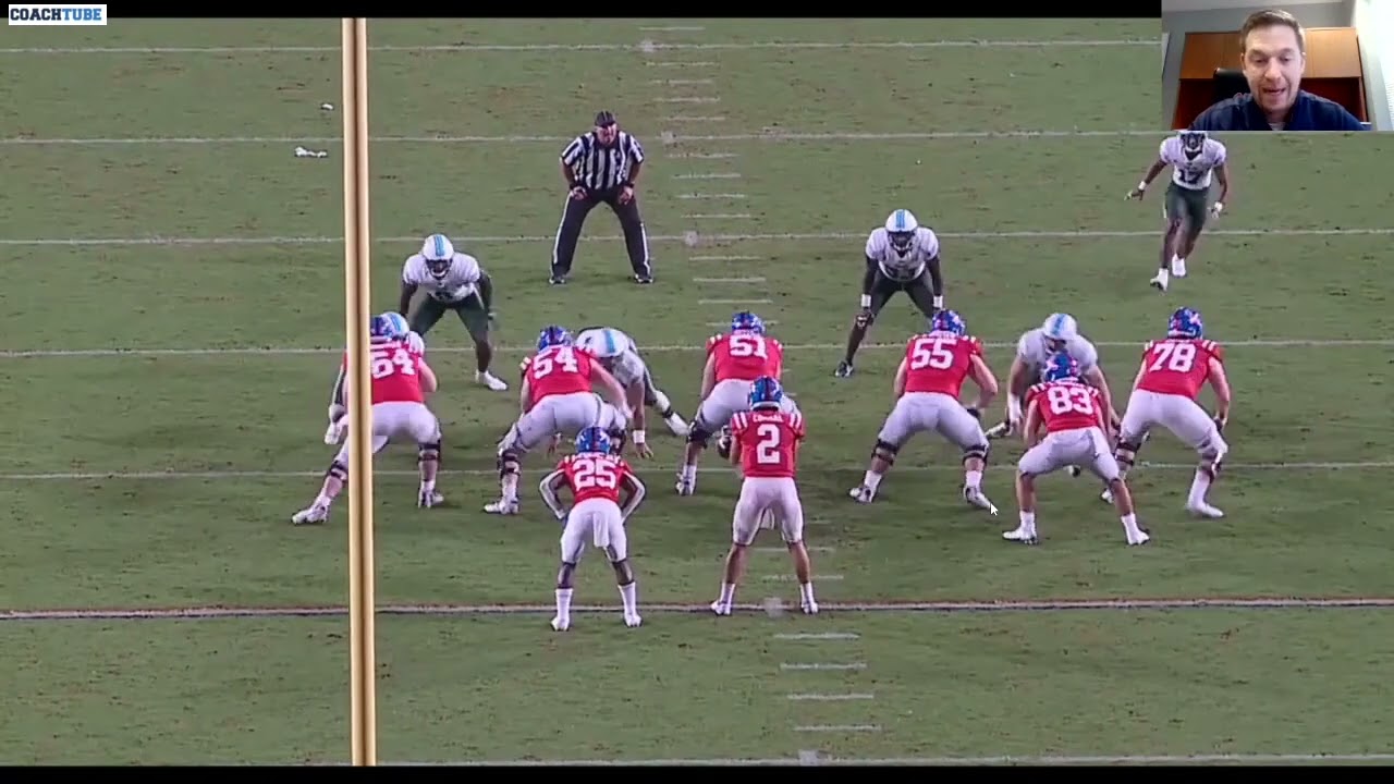 Ole Miss Co-OC Charlie Weis - C Level RPOs (Glances)