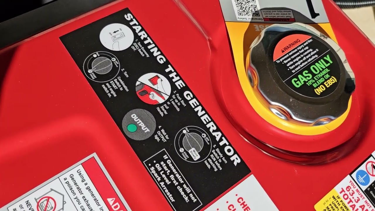 PREDATOR 9500 INVERTER GENERATOR - Frustration Tips at unboxing