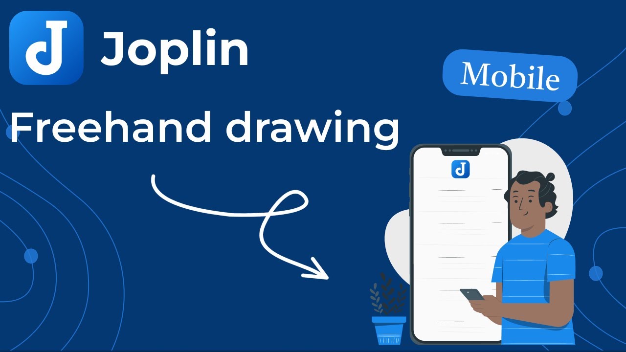 Freehand drawing - Joplin mobile