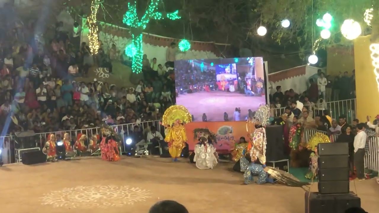 Folk Dance at Gandhinagar | Vasant Utsav 2026 🌼 | Lok Nritya Program Highlights