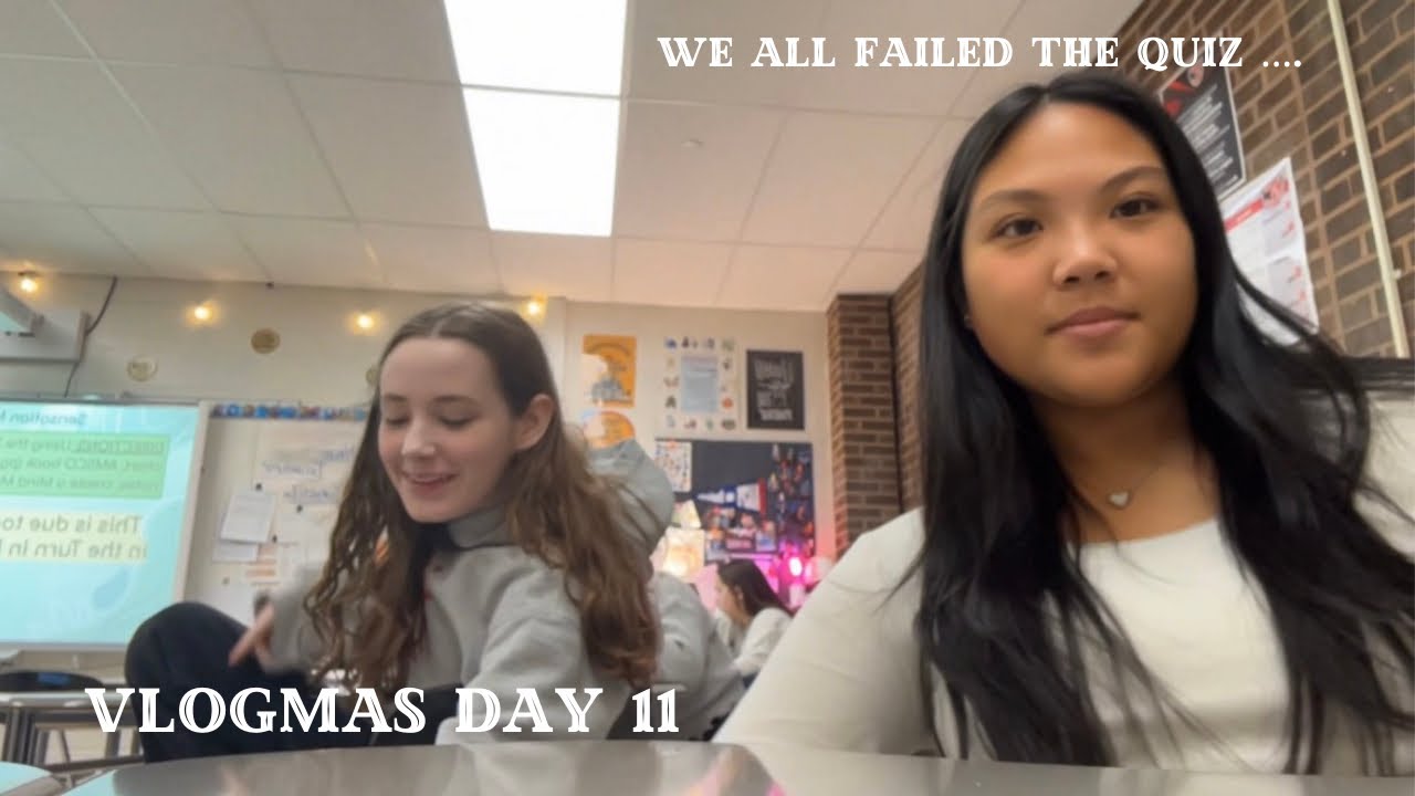 did we pass our ap psych quiz? ~ 12/11/25 vlogmas