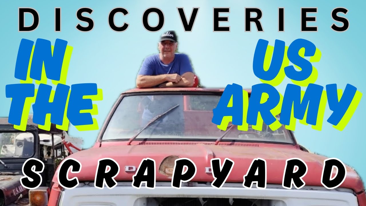 Classic car hunting in the US army scrapyard in Thailand