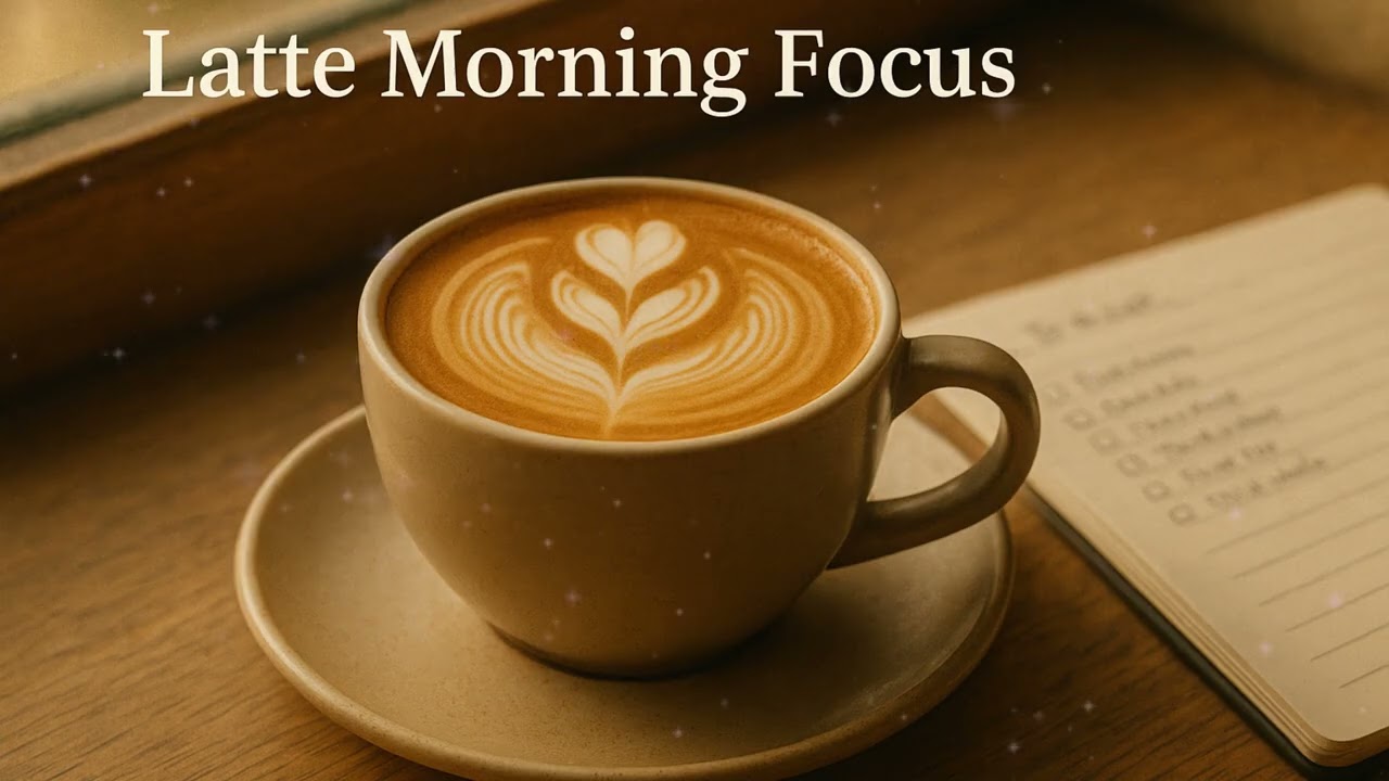 🎧【學習專注系列】🎼Latte Morning Focus：拿鐵晨讀 ☕🎹 #好聽的鋼琴音樂 #music #放鬆音樂 #リラックスピアノ