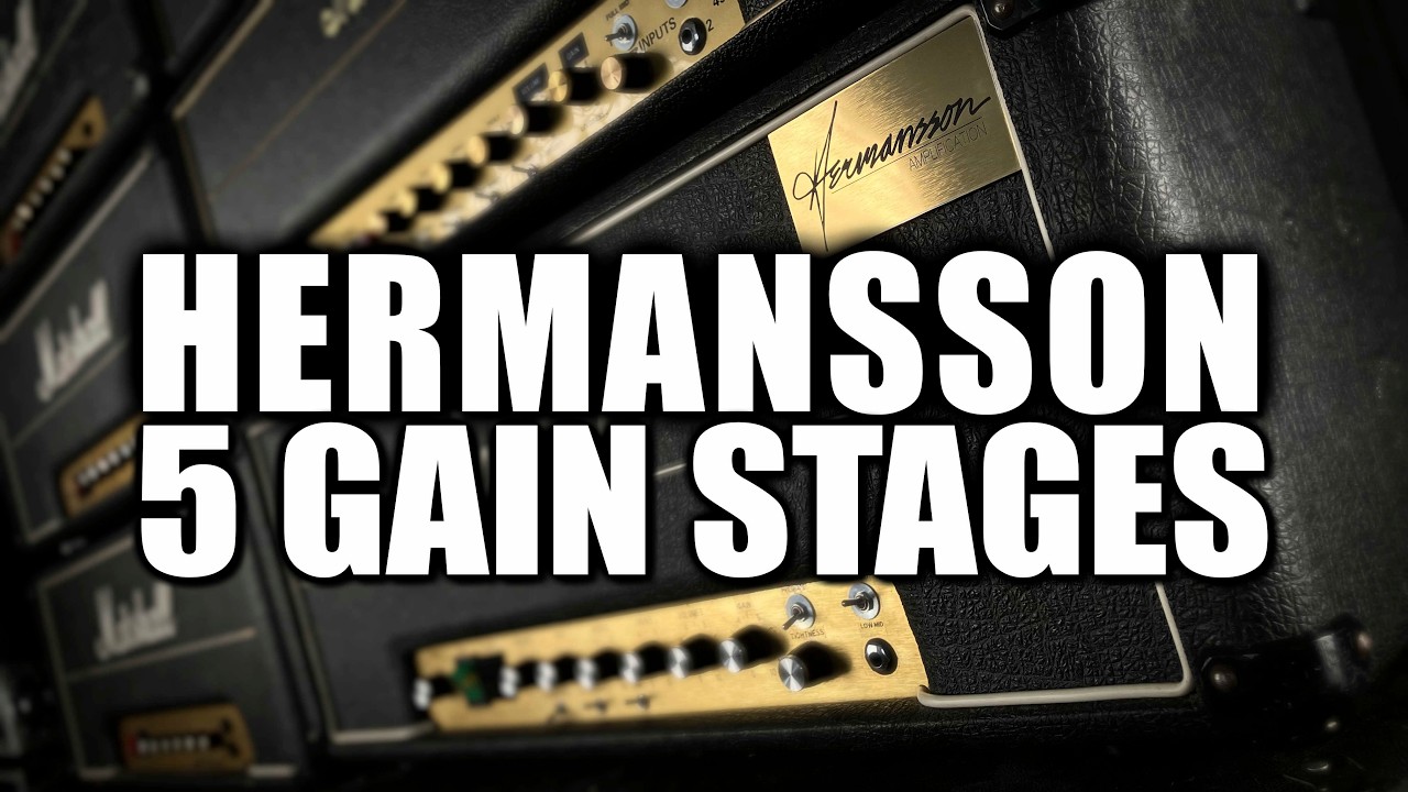 Marshall Super Lead from 1978 with Hermansson 5 gain stages rebuild