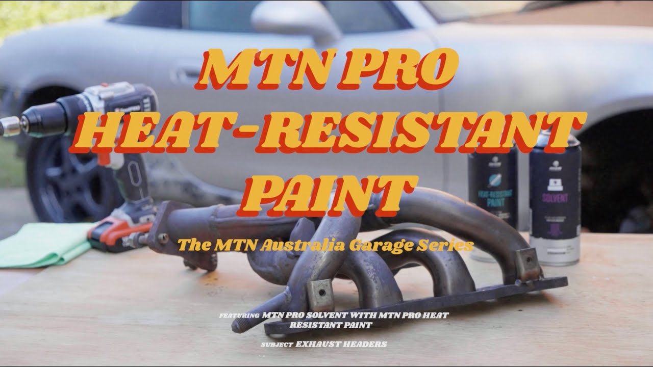 How to paint with MTN PRO Heat-Resistant Paint