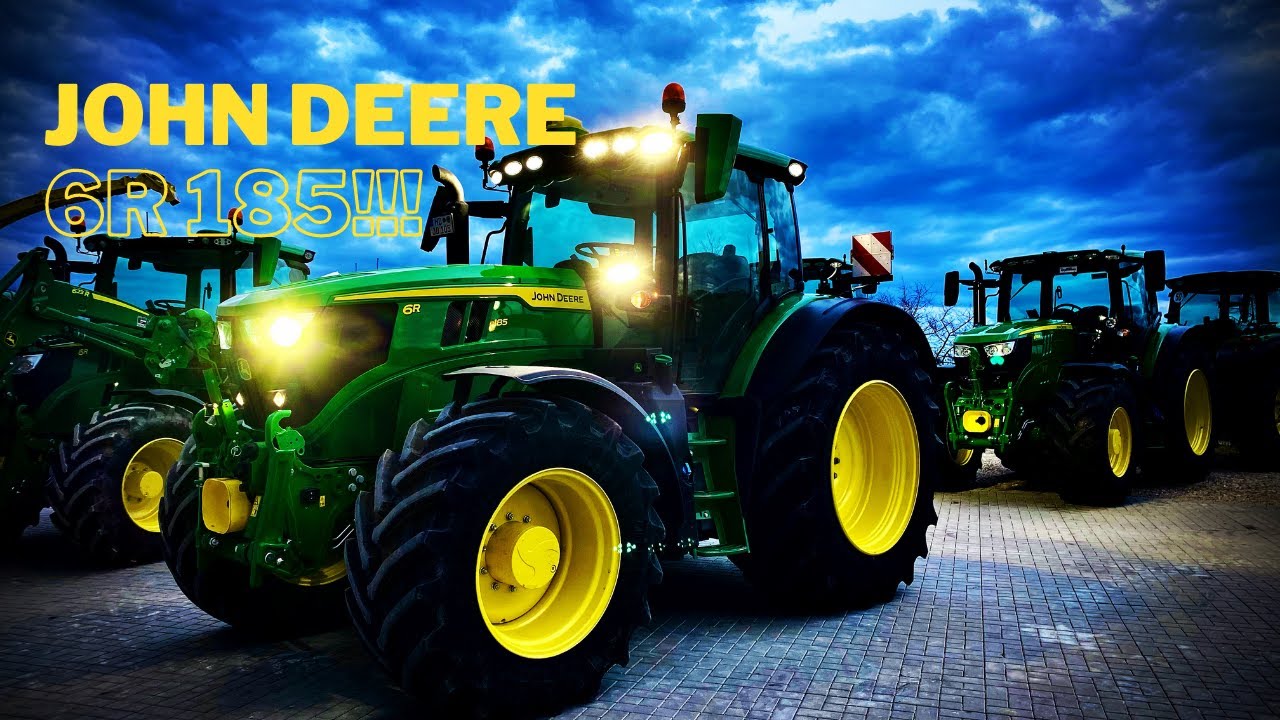 Let's Drive John Deere 6R 185 Der Neue Transport König!