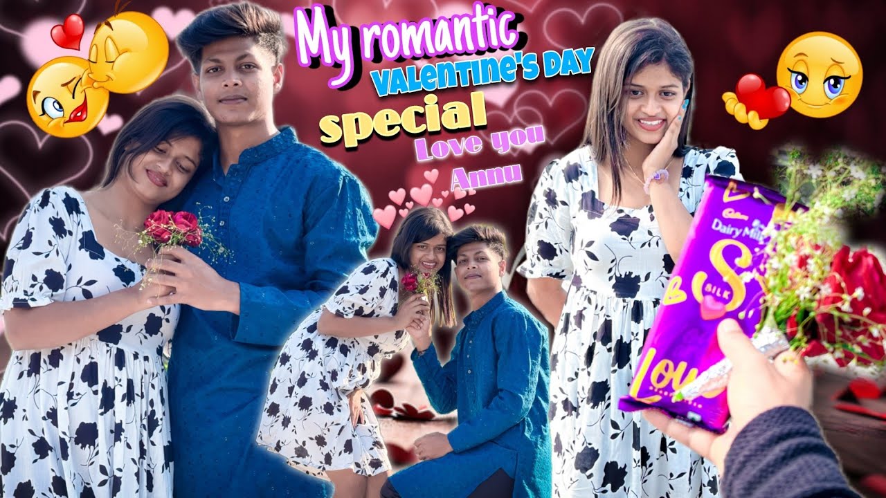 MY Romantic Valentine's Day Special Annu 🥰|| Annu Say Rose Nahe Roj Manga 🙈||@ARNAB LIFESTYLE