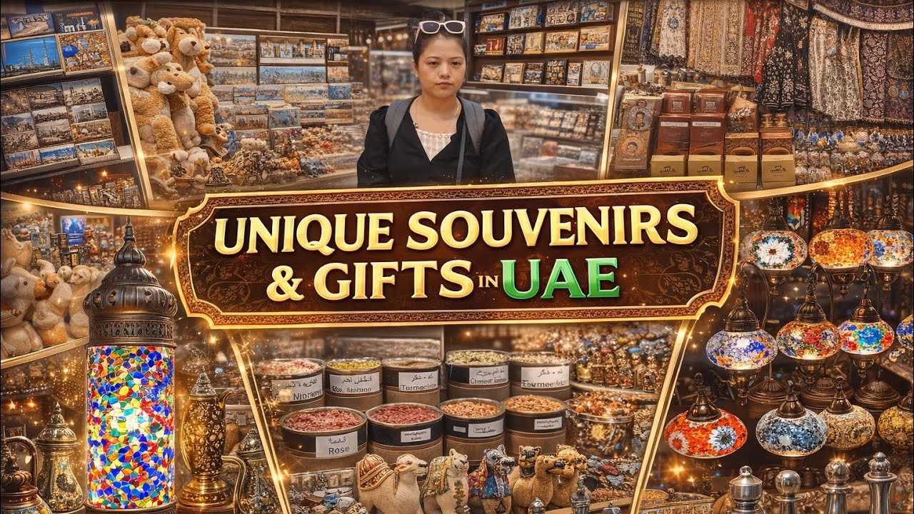 Grabi and Gaganda! I Found the BEST Unique Souvenirs Pasalubong in UAE at World Trade Center  AUH