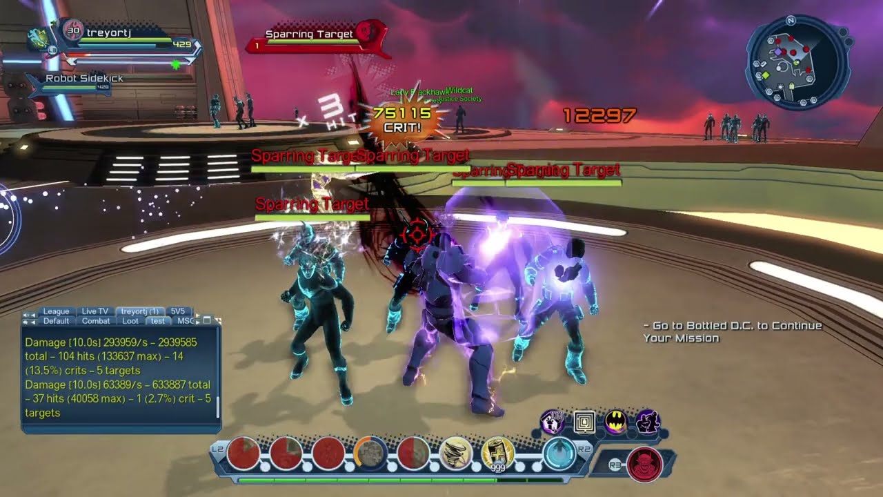 DCUO Celestial Might Based Per DPS Loadouts