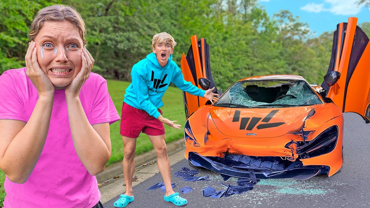 Я РАЗБИЛ суперкар Стивена Шерера McLaren *Пойман с поличным*