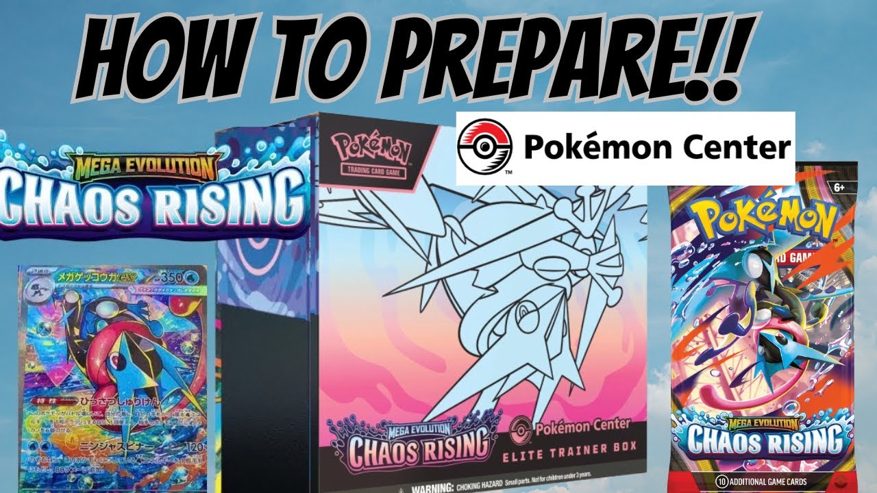 Как подготовиться к ETB-выходу Chaos Rising PC!!