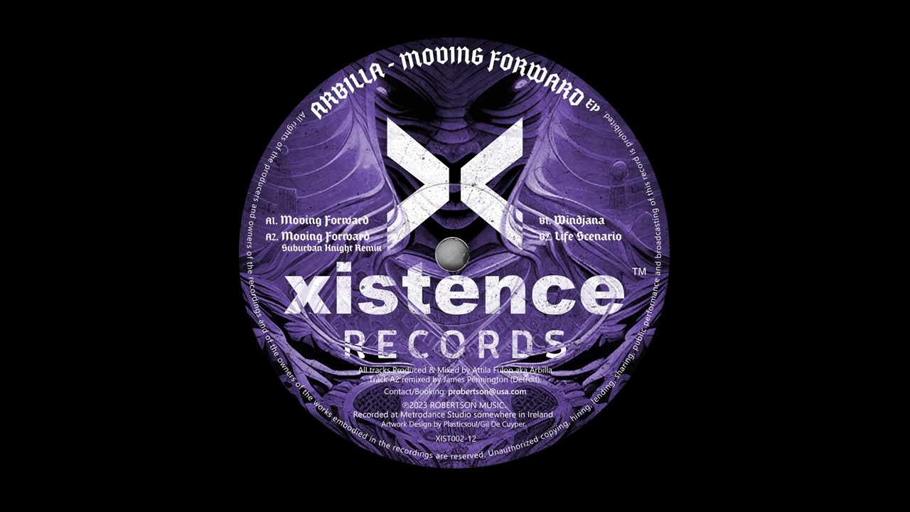 ARBILLA - Moving Forward Original [A1] - [Xistence Records - xist002]